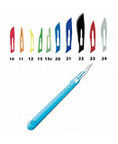 BISTURI MEDS MONOUSO STERILE SICUREZZA FIGURA 15 KIATO