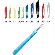 BISTURI MEDS MONOUSO STERILE SICUREZZA FIGURA 22 KIATO