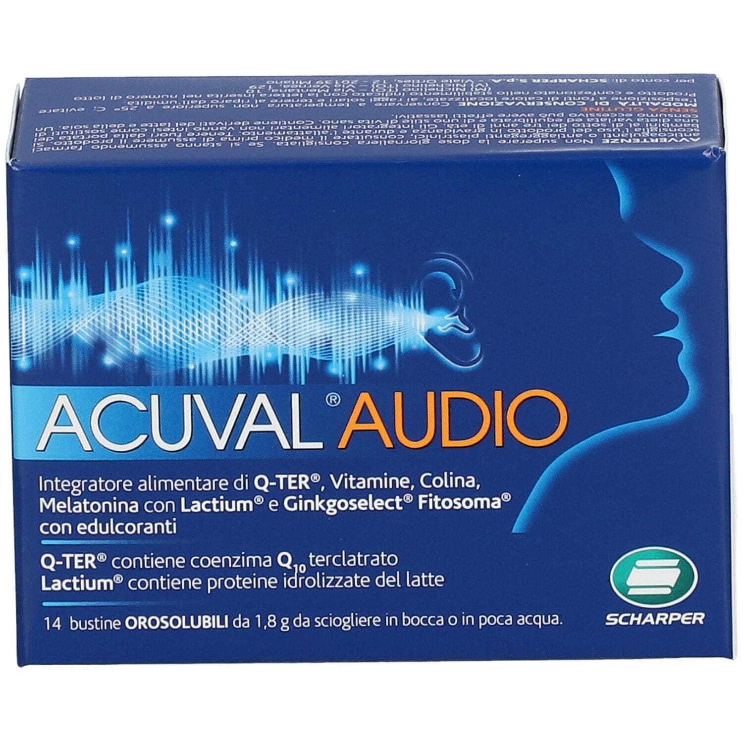 ACUVAL AUDIO 14 BUSTINE OROSOLUBILE 1,8 G
