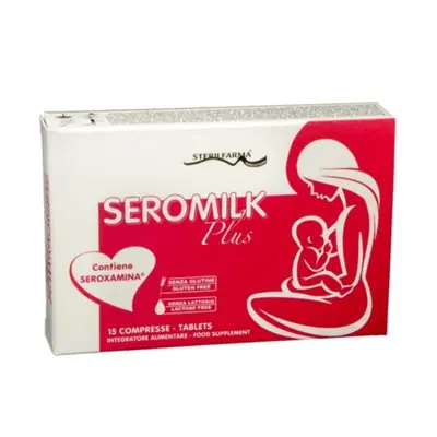 SEROMILK PLUS 15 COMPRESSE SEROMILK PLUS 15 COMPRESSE