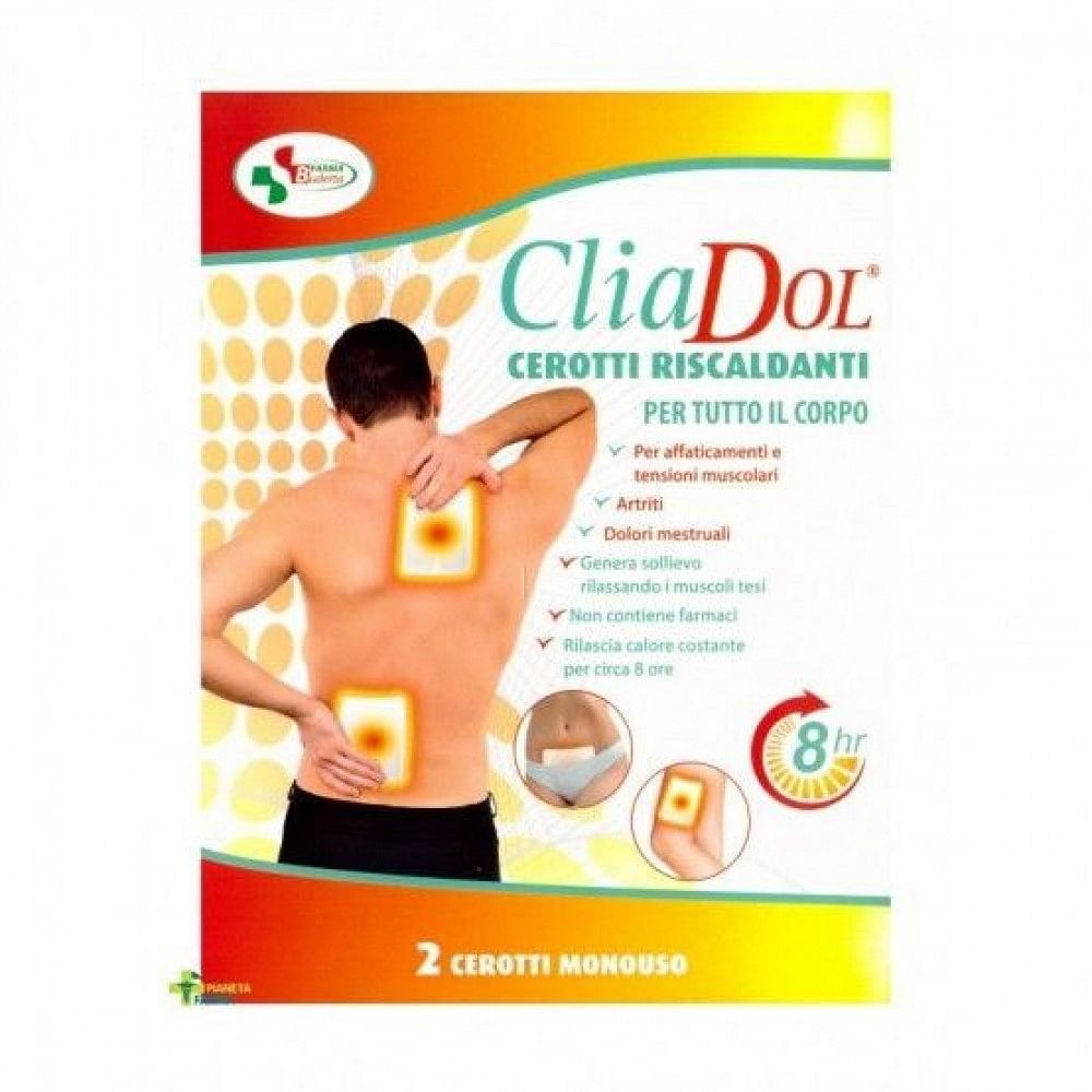 Cliadol Cerotti Autoriscaldanti Schiena 2 Pezzi