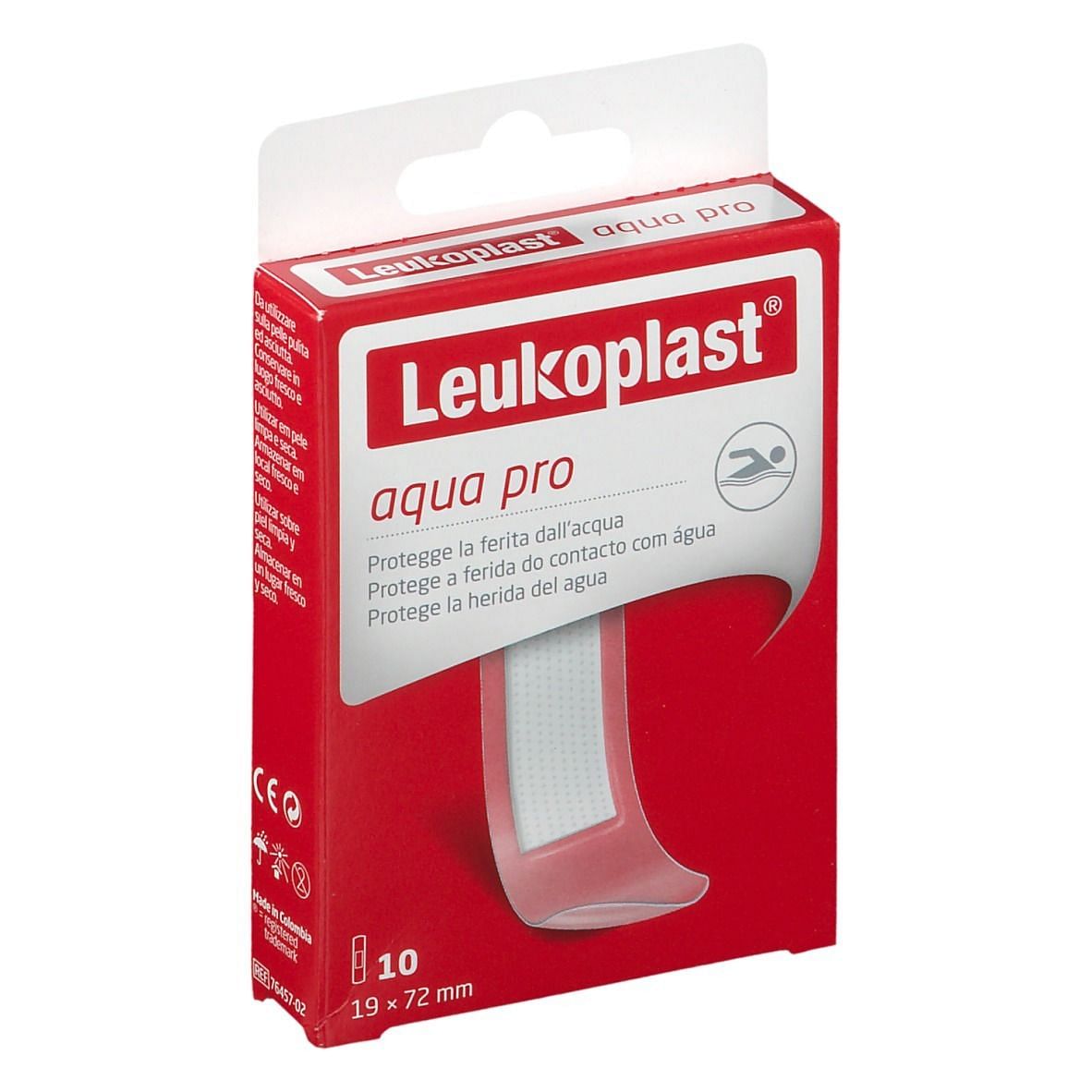 Leukoplast Aquapro 72 X19 10 Pezzi