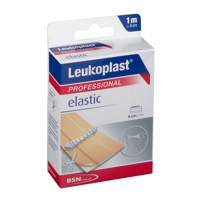 Leukoplast Elastic 1 Mx6 Cm
