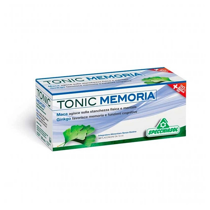 Tonic Memoria 12 Flaconcini X 10 Ml