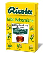 RICOLA ERBE BALSAMICHE SENZA ZUCCHERO 50 G