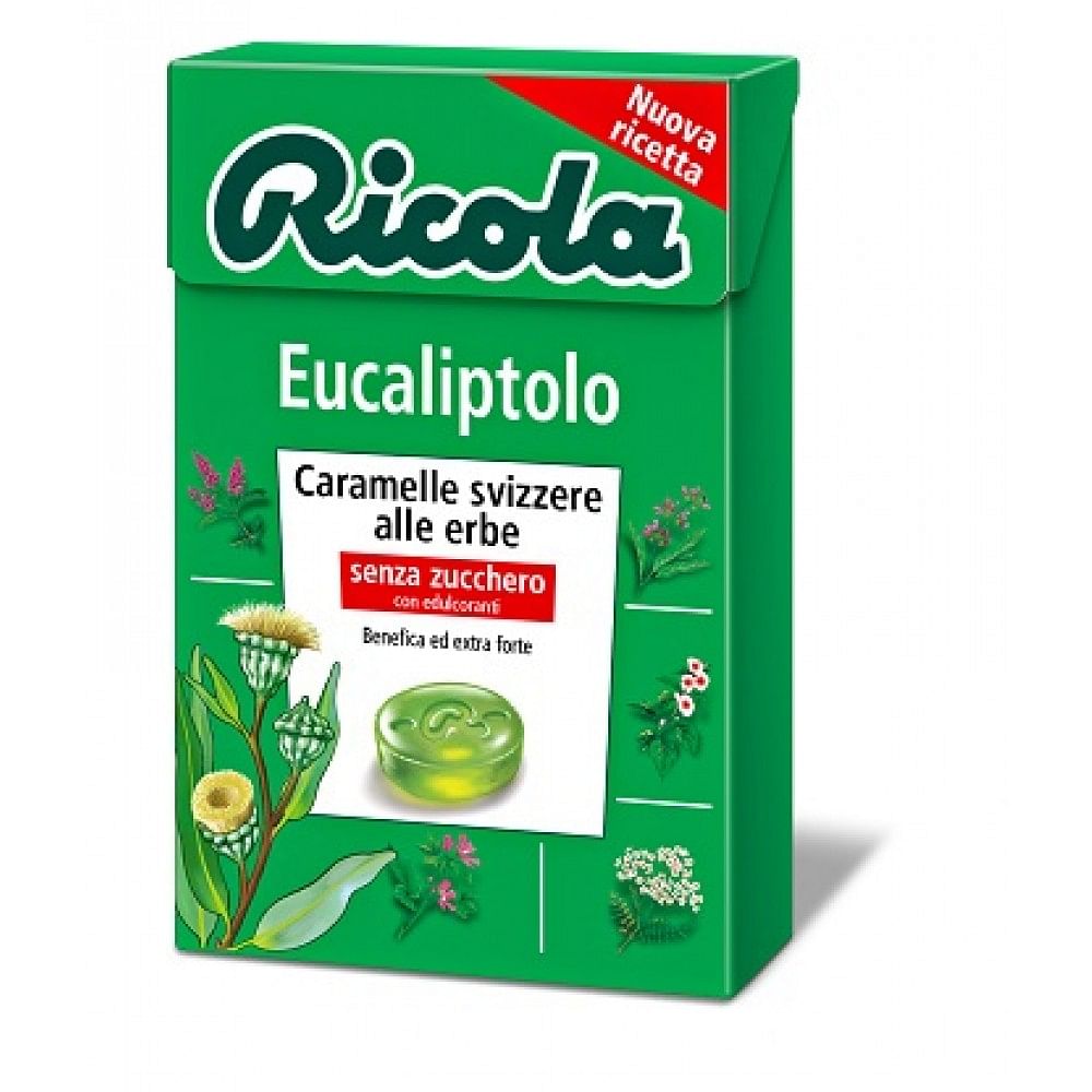 Ricola Eucaliptolo Senza Zucchero 50 G