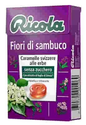 RICOLA FIORI DI SAMBUCO SENZA ZUCCHERO 50 G