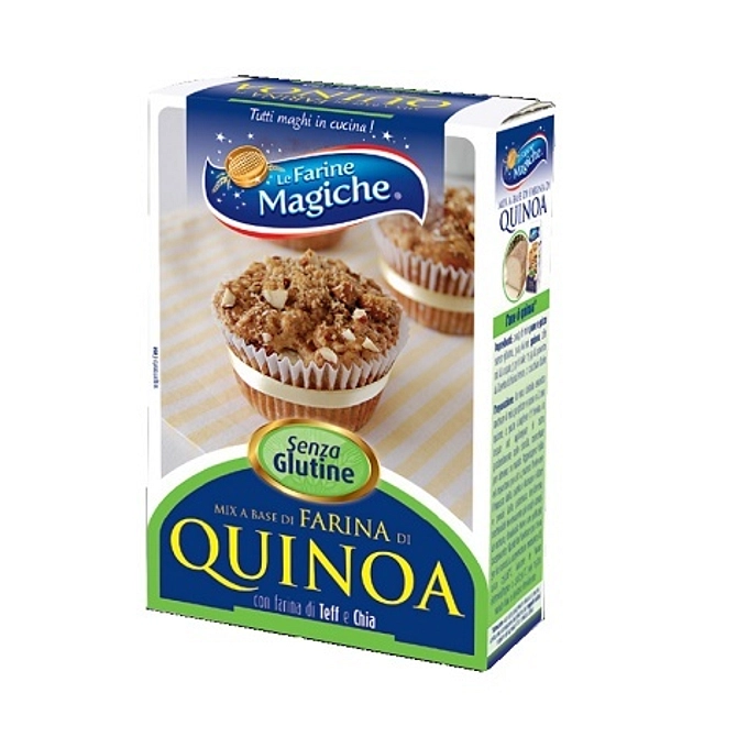 Le Farine Magiche Ipafood Mix Farina A Base Di Quinoa Senza Lievito E Senza Glutine 200 G
