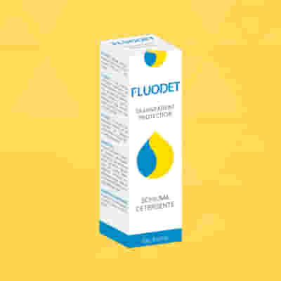FLUODET TRANSPARENT PROTECION SCHIUMA DETERGENTE 150 ML