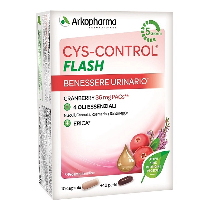 Cys Control Flash 20 Capsule