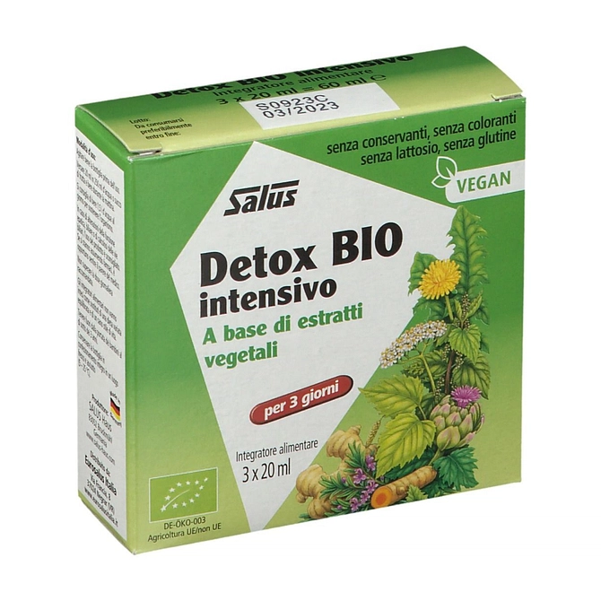 Detox Bio Intensivo 3 X 20 Ml