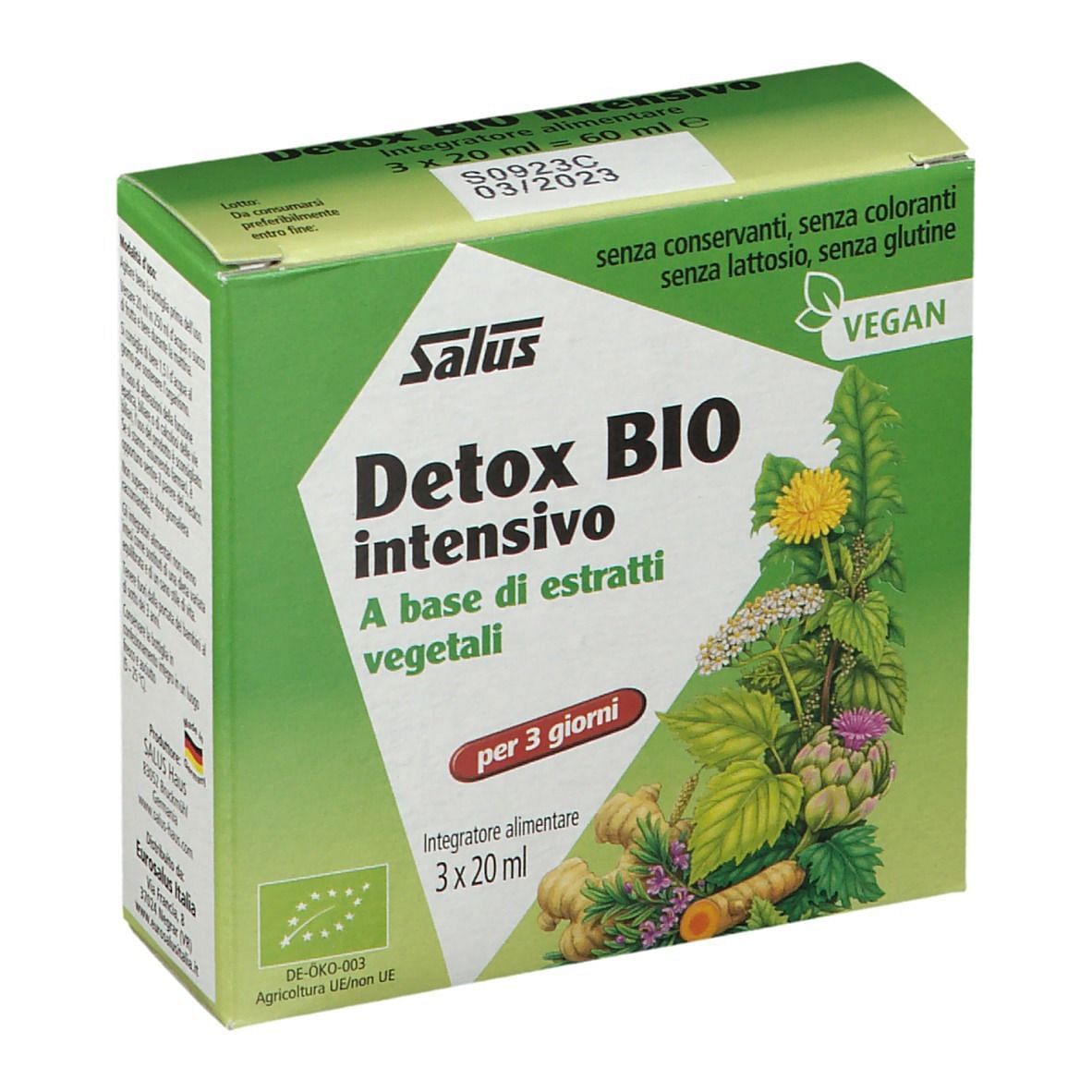 Detox Bio Intensivo 3 Pezzi Da 20 Ml