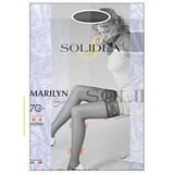 MARILYN 70 PUNTA APERTA CALZA AUTOREGGENTE CAMEL 4XL