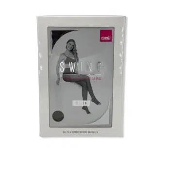 MEDI COLLANT SWING PUNTA APERTA 18MMHG NERO 2 MEDI COLLANT SWING PUNTA APERTA 18MMHG NERO 2