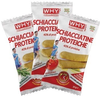 WHYNATURE SCHIACCIATINE PROTEICHE ROSMARINO 30 G