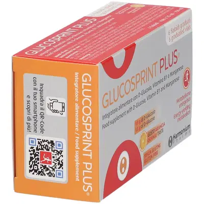 GLUCOSPRINT PLUS ARANCIA 6 FIALOIDI DA 25 ML GLUCOSPRINT PLUS ARANCIA 6 FIALOIDI DA 25 ML