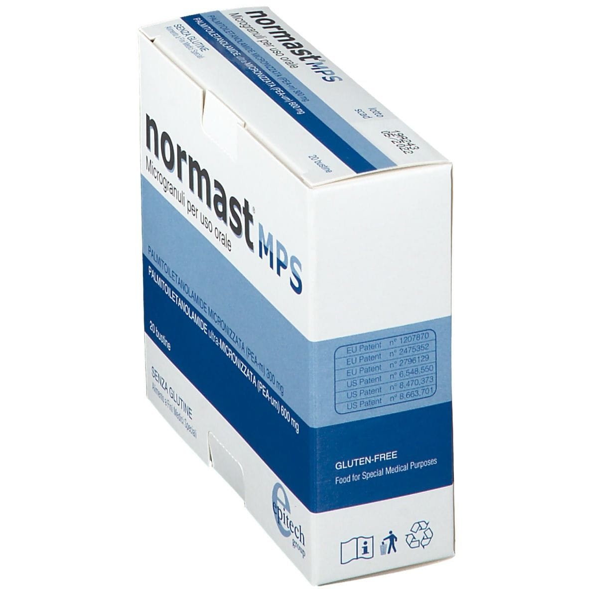 NORMAST MPS MICROGRANULI SUBLINGUALI 20 BUSTINE