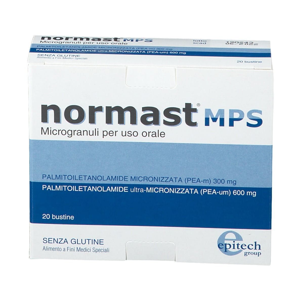 NORMAST MPS MICROGRANULI SUBLINGUALI 20 BUSTINE