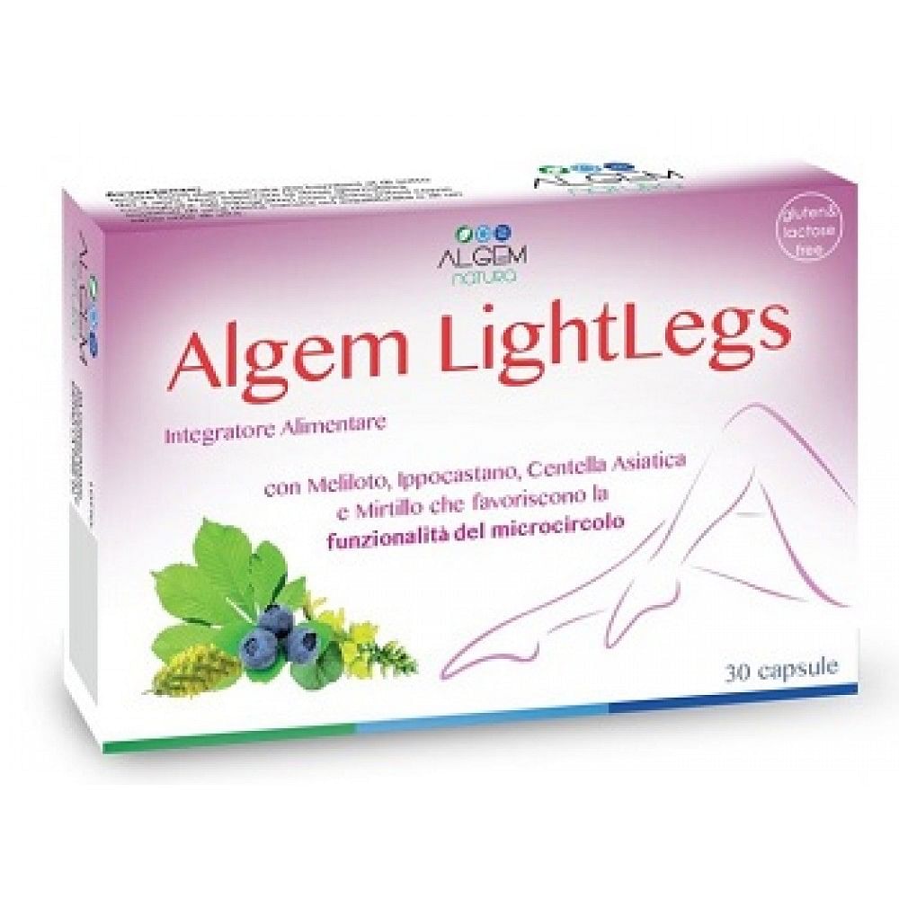 Algem Lightlegs 30 Capsule Vegetali