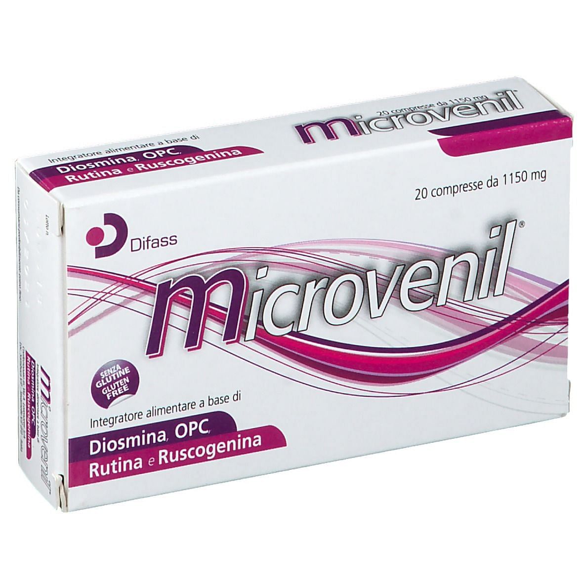 Microvenil 20 Compresse 1150 Mg