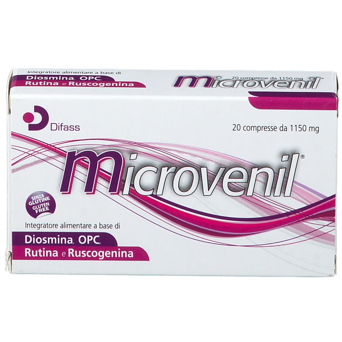 MICROVENIL 20 COMPRESSE 1150 MG