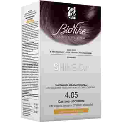 BIONIKE SHINE ON TRATTAMENTO COLORANTE CAPELLI CASTANO CIOCCOLATO 4.05