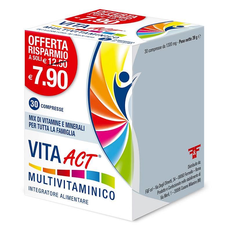 Vita Act Multivitaminico 30 Compresse