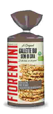 GALLETTE BIO DI MAIS CON SEMI DI CHIA 120 G GALLETTE BIO DI MAIS CON SEMI DI CHIA 120 G