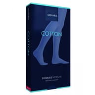 SIGVARIS COTTON CCL2 GAMBALETTO CORTO NATURE PUNTA APERTA M PLUS