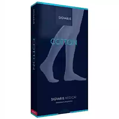 SIGVARIS COTTON MED CCL2 MONOCOLLANT SINISTRO LUNGO NATURE PUNTA APERTA XL