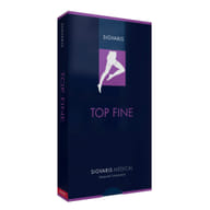 SIGVARIS TOP FINE 702 CCL2 TFQ MONOCOLLANT SINISTRO CORTO CRISPA PUNTA APERTA S