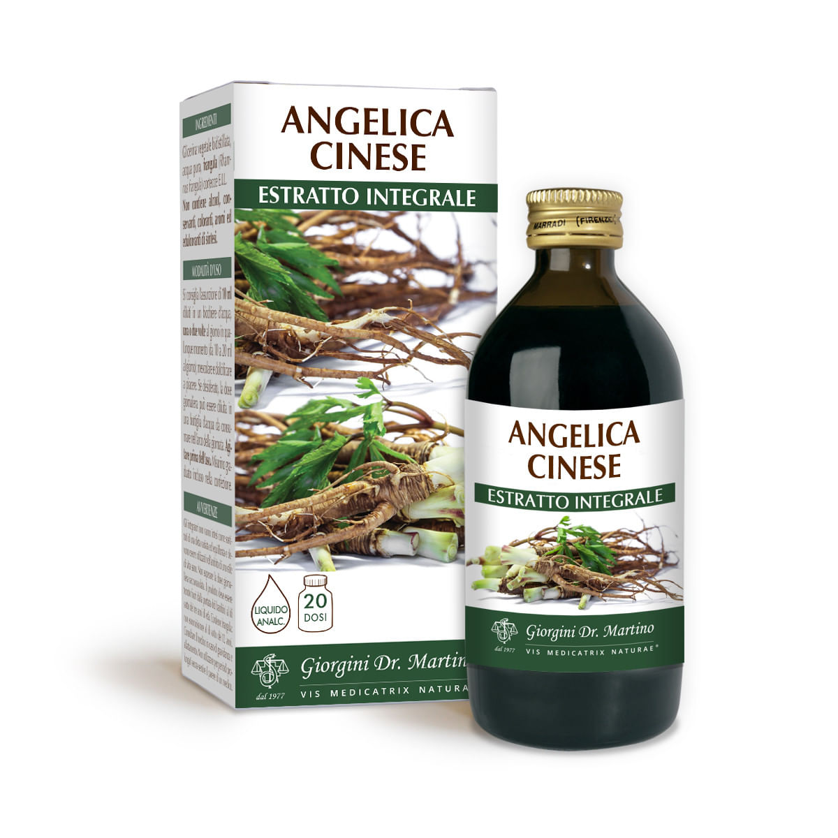 ANGELICA CINESE ESTRATTO INTEGRALE 200 ML