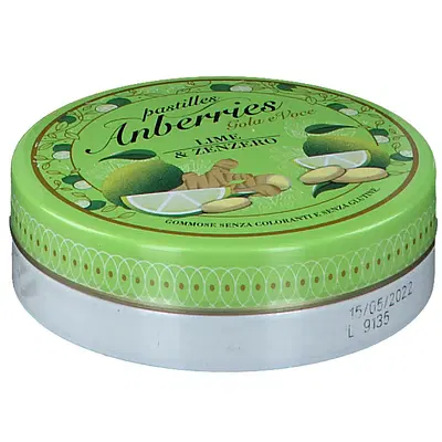 ANBERRIES LIME & ZENZERO 55 G ANBERRIES LIME & ZENZERO 55 G