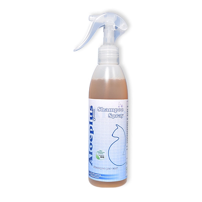Aloeplus Shampoo Spray Gatti 250 Ml