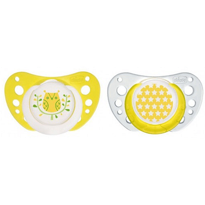 CHICCO SUCCHIETTO AIR LUMI IN CAUCCIU' 6-16 MESI 2 PEZZI