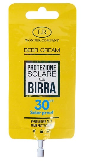 BEER CREAM PROTEZIONE SOLARE ALTA ALLA BIRRA SPF 30 15 ML