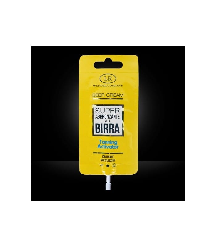 BEER CREAM SUPER ABBRONZANTE ALLA BIRRA SENZA FILTRI DI PROTEZIONE 15 ML