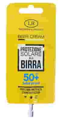 BEER CREAM PROTERZIONE SOLARE MOLTO ALTA ALLA BIRRA SPF 50+ 15 ML
