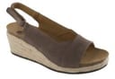ROSALINE SUEDE WOMENS TAUPE 36