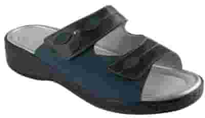 ROSCA SYNTHETIC SUEDE + SYNTHETIC LEATHER WOMENS NAVY BLUE 36