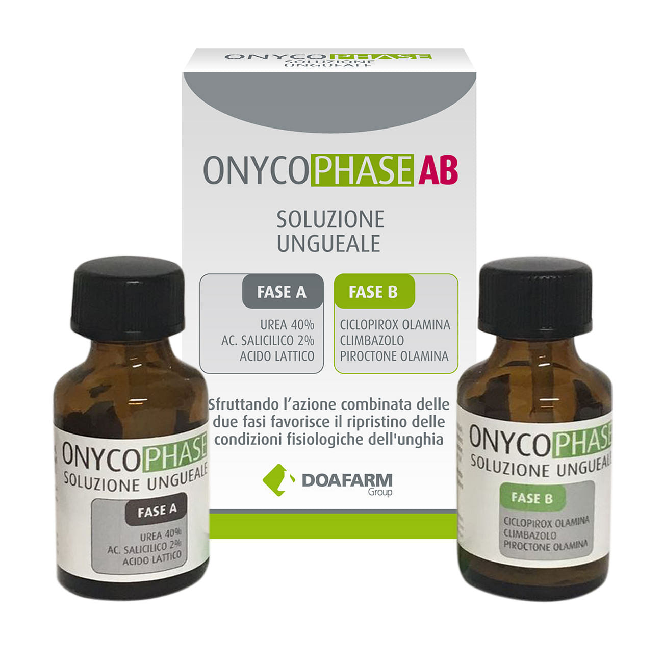 Onycophase Soluzione Ungueale 15 Ml + 15 Ml