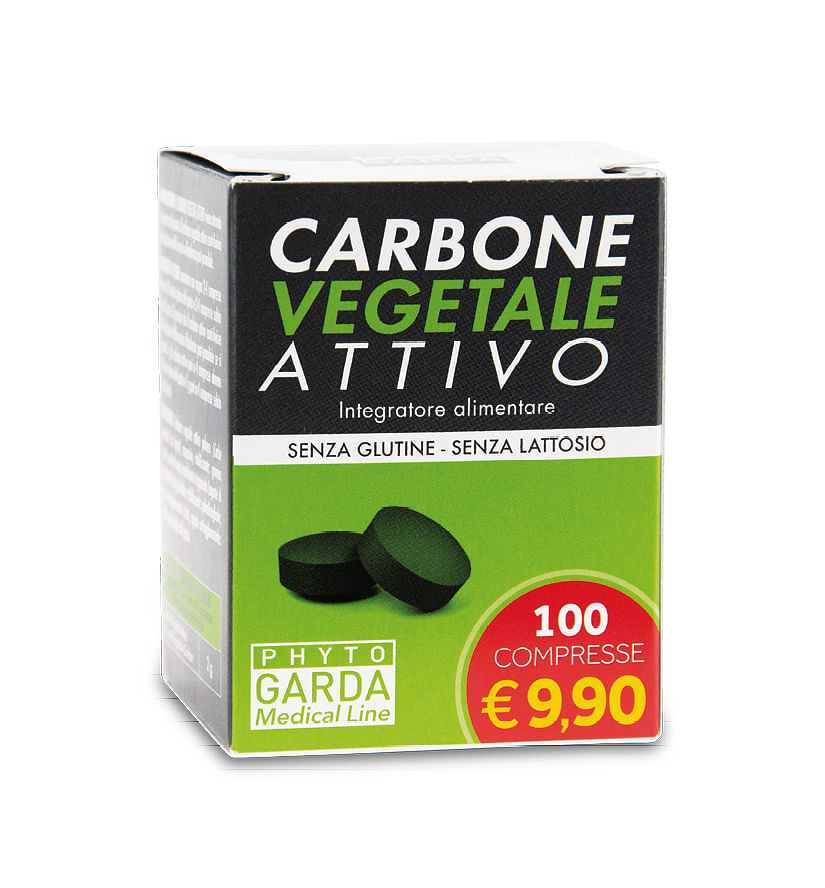 Carbone Vegetale Attivo 100 Compresse