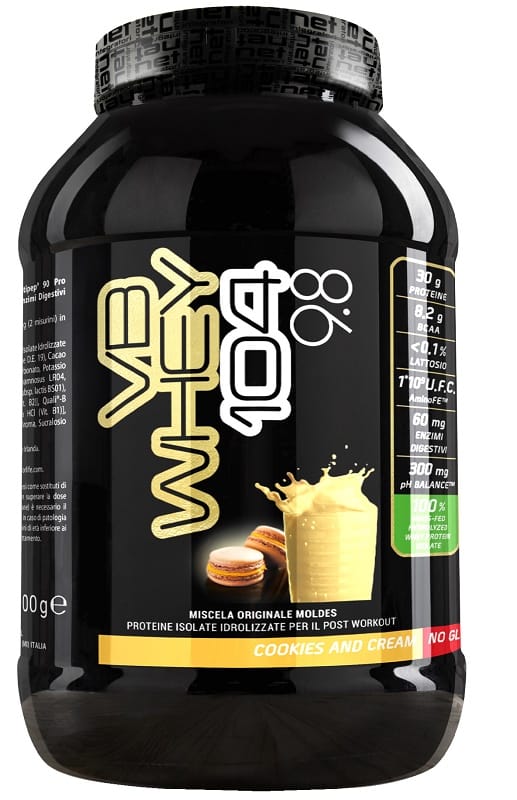 NET INTEGRATORI VB WHEY 104 OPTIPEP COOKIES AND CREAM 1980 G