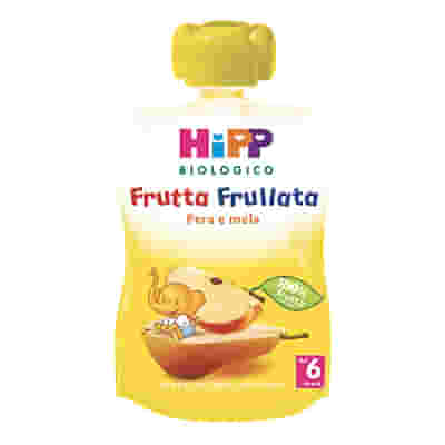 HIPP BIO FRUTTA FRULLATA PERA MELA 90 G