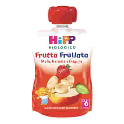 HIPP BIO FRUTTA FRULLATA MELA BANANA FRAGOLA 90 G