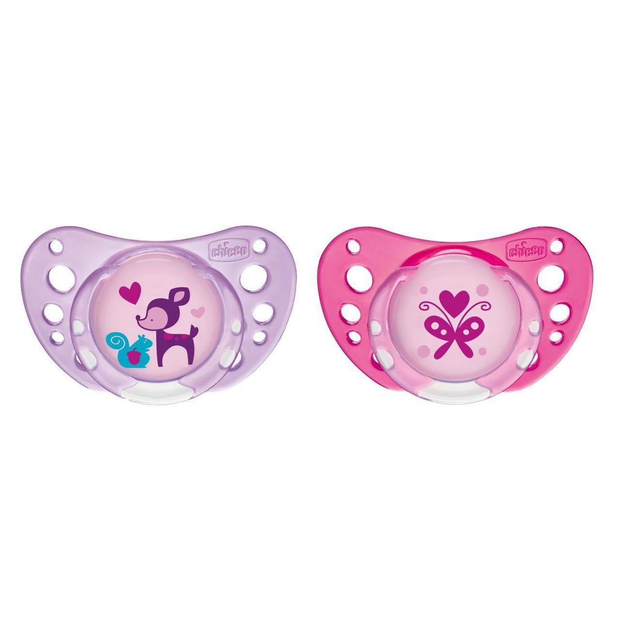 CHICCO SUCCHIETTO AIR GIRL IN CAUCCIU' 6-16 MESI 2 PEZZI
