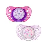 CHICCO SUCCHICCO AIR GIRL SILICONE 0-6 MESI 2 PEZZI