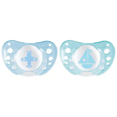 CHICCO SUCCHICCO AIR BOY SILICONE 0-6 MESI 2 PEZZI CHICCO SUCCHICCO AIR BOY SILICONE 0-6 MESI 2 PEZZI