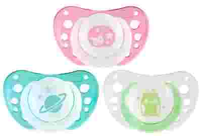 CHICCO SUCCHICCO AIR LUM SILICONE 0-6 MESI 2 PEZZI