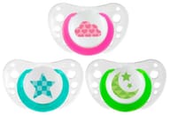 CHICCO SUCCHIETTO AIR LUMI IN SILICONE 6-16 MESI 2 PEZZI